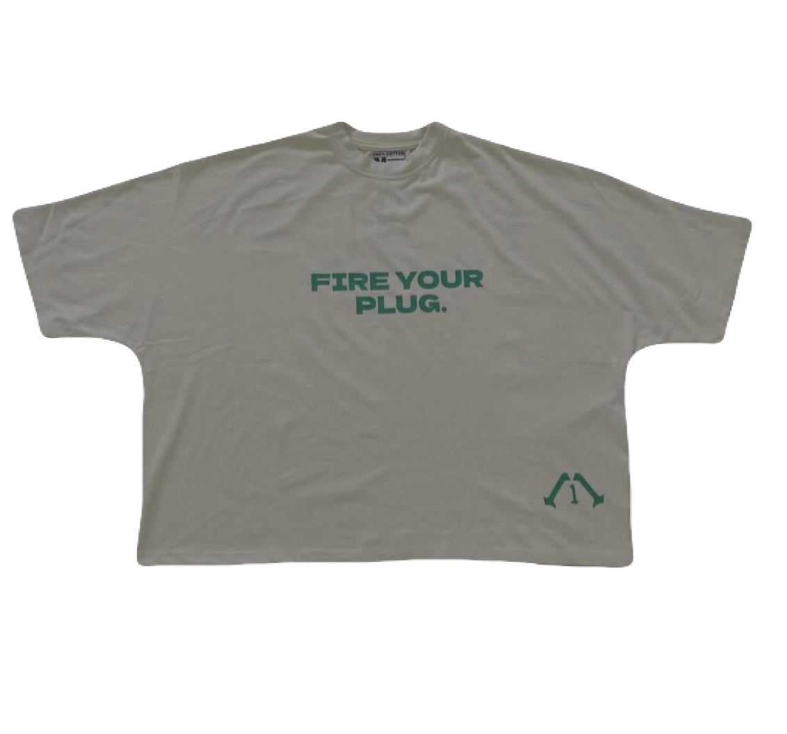 “Fire Your Plug” Box Tee